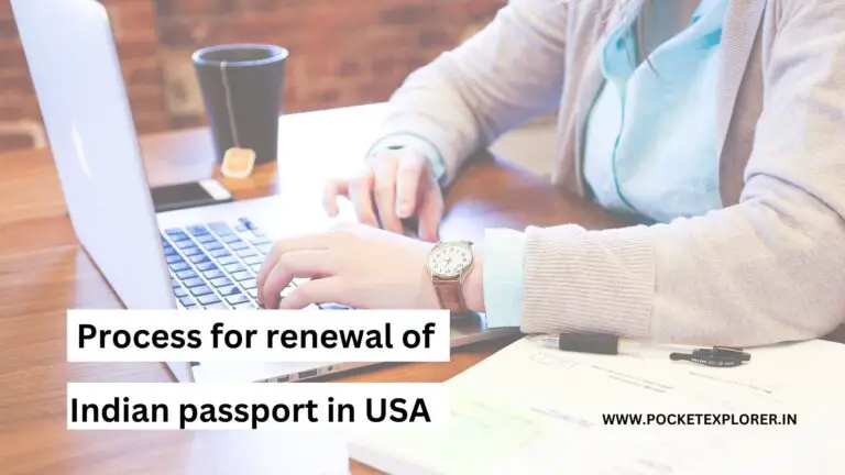Process for renewal of Indian passport in USA