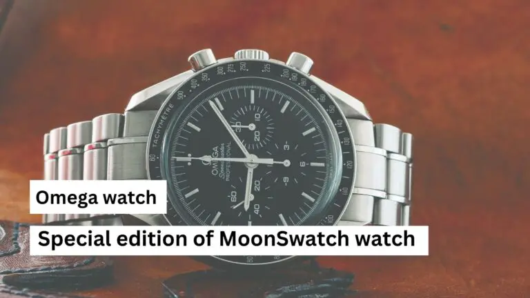 Special edition of MoonSwatch watch