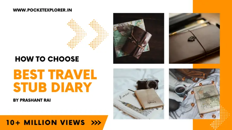 How to choose best travel stub diary for your need