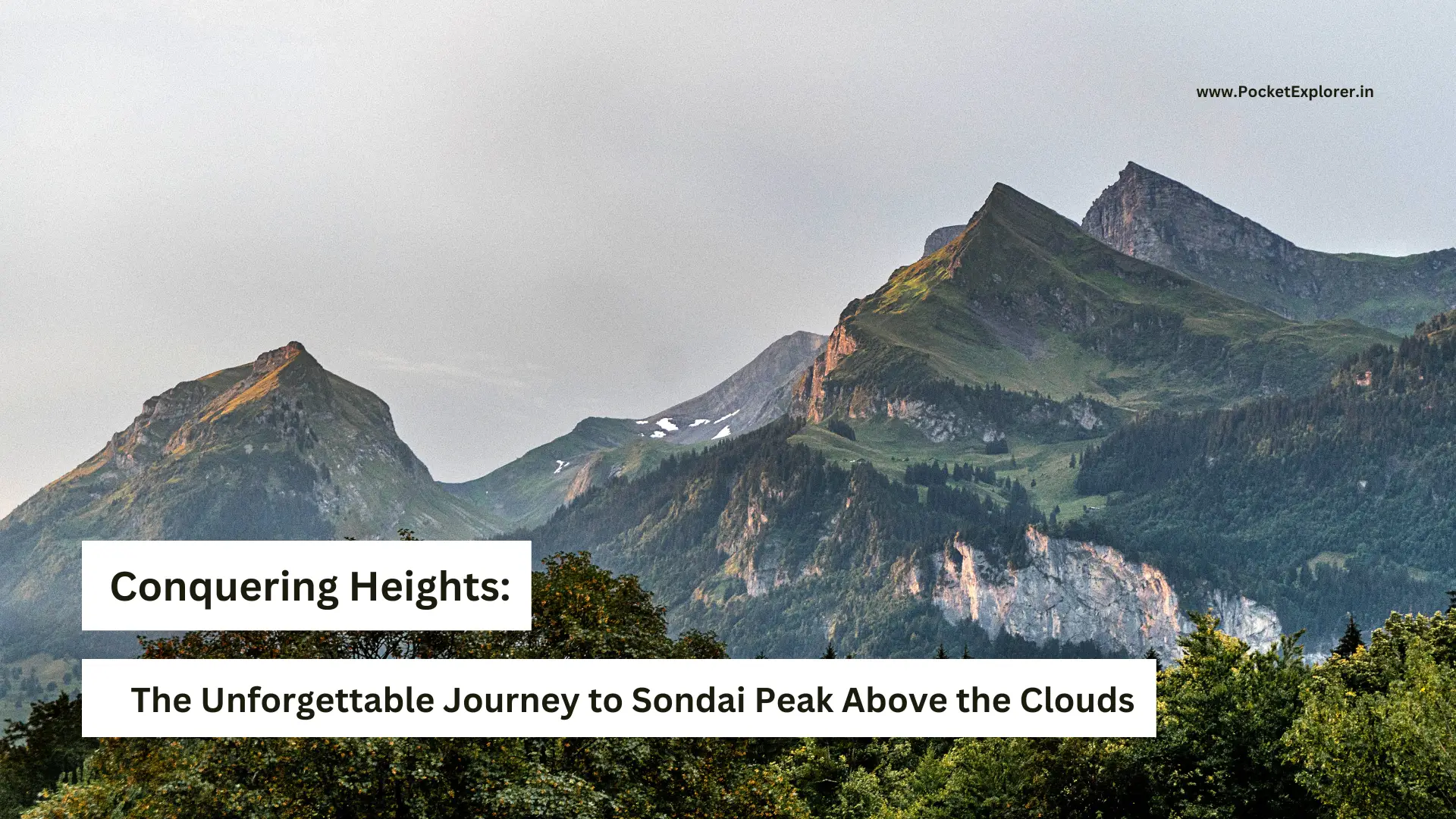 Conquering Heights: The Unforgettable Journey to Sondai Peak Above the Clouds